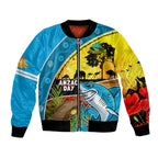 Sharks Rugby ANZAC Day Bomber Jacket Sharkies Rosemary Starry Night