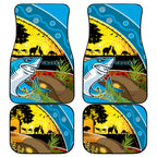 Sharks Rugby ANZAC Day Car Mats Sharkies Rosemary Starry Night