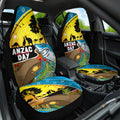 Sharks Rugby ANZAC Day Car Seat Cover Sharkies Rosemary Starry Night
