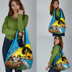Sharks Rugby ANZAC Day Grocery Bag Sharkies Rosemary Starry Night