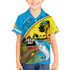 Sharks Rugby ANZAC Day Hawaiian Shirt Sharkies Rosemary Starry Night