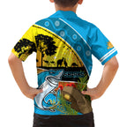 Sharks Rugby ANZAC Day Hawaiian Shirt Sharkies Rosemary Starry Night
