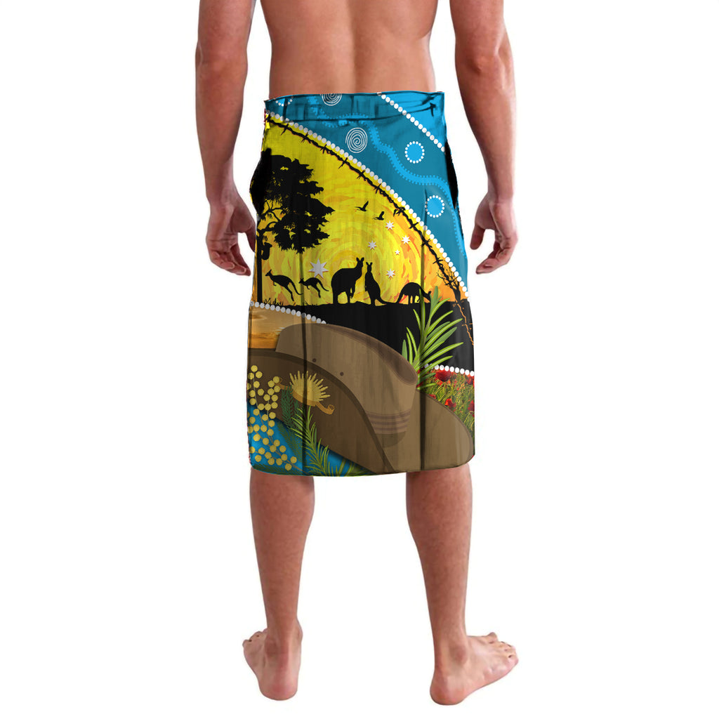 Sharks Rugby ANZAC Day Lavalava Sharkies Rosemary Starry Night