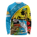 Sharks Rugby ANZAC Day Long Sleeve Shirt Sharkies Rosemary Starry Night