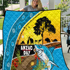 Sharks Rugby ANZAC Day Quilt Sharkies Rosemary Starry Night