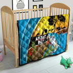 Sharks Rugby ANZAC Day Quilt Sharkies Rosemary Starry Night