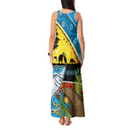 Sharks Rugby ANZAC Day Tank Maxi Dress Sharkies Rosemary Starry Night
