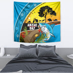 Sharks Rugby ANZAC Day Tapestry Sharkies Rosemary Starry Night