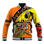 Tigers Rugby ANZAC Day Baseball Jacket Wests Mascot Rosemary Starry Night