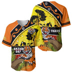 Tigers Rugby ANZAC Day Baseball Jersey Wests Mascot Rosemary Starry Night