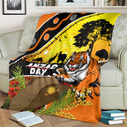 Tigers Rugby ANZAC Day Blanket Wests Mascot Rosemary Starry Night