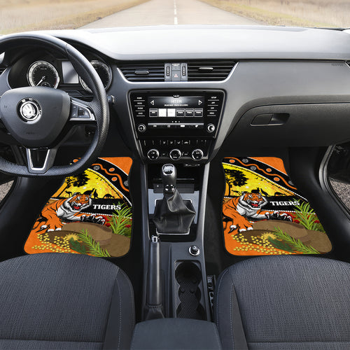 Tigers Rugby ANZAC Day Car Mats Wests Mascot Rosemary Starry Night