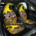 Tigers Rugby ANZAC Day Car Seat Cover Wests Mascot Rosemary Starry Night