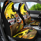 Tigers Rugby ANZAC Day Car Seat Cover Wests Mascot Rosemary Starry Night