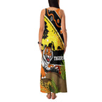 Tigers Rugby ANZAC Day Family Matching Tank Maxi Dress and Hawaiian Shirt Wests Mascot Rosemary Starry Night