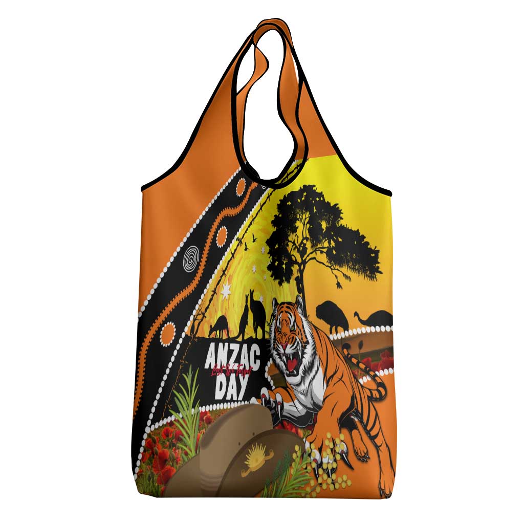 Tigers Rugby ANZAC Day Grocery Bag Wests Mascot Rosemary Starry Night