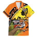 Tigers Rugby ANZAC Day Hawaiian Shirt Wests Mascot Rosemary Starry Night