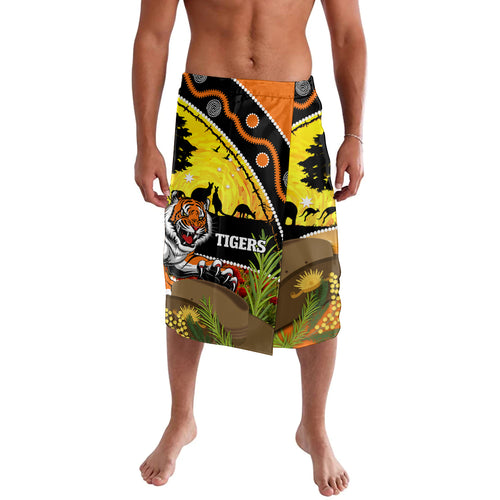 Tigers Rugby ANZAC Day Lavalava Wests Mascot Rosemary Starry Night