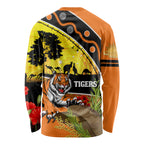 Tigers Rugby ANZAC Day Long Sleeve Shirt Wests Mascot Rosemary Starry Night