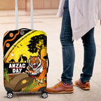 Tigers Rugby ANZAC Day Luggage Cover Wests Mascot Rosemary Starry Night