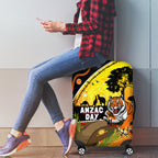Tigers Rugby ANZAC Day Luggage Cover Wests Mascot Rosemary Starry Night
