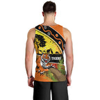 Tigers Rugby ANZAC Day Men Tank Top Wests Mascot Rosemary Starry Night