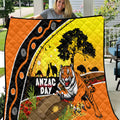 Tigers Rugby ANZAC Day Quilt Wests Mascot Rosemary Starry Night