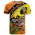 Tigers Rugby ANZAC Day T Shirt Wests Mascot Rosemary Starry Night