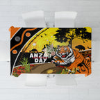 Tigers Rugby ANZAC Day Tablecloth Wests Mascot Rosemary Starry Night