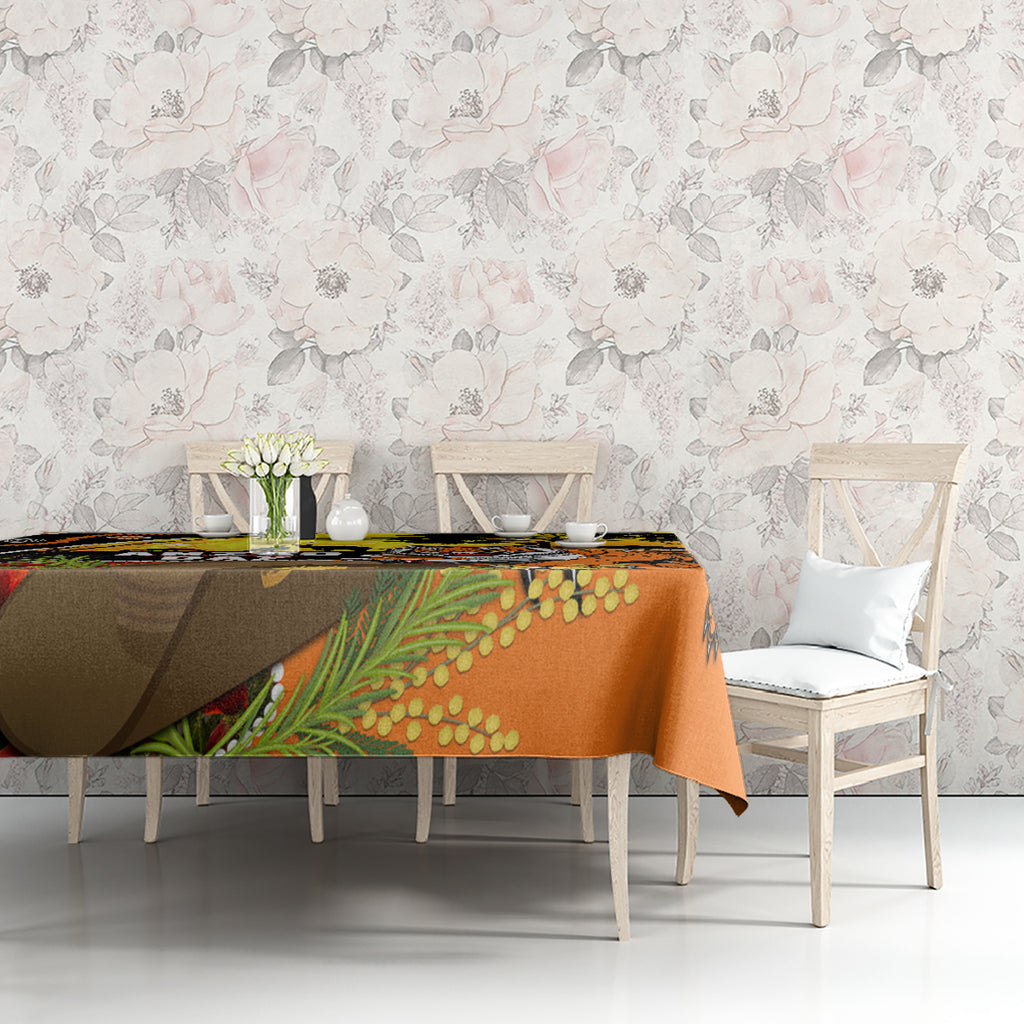 Tigers Rugby ANZAC Day Tablecloth Wests Mascot Rosemary Starry Night
