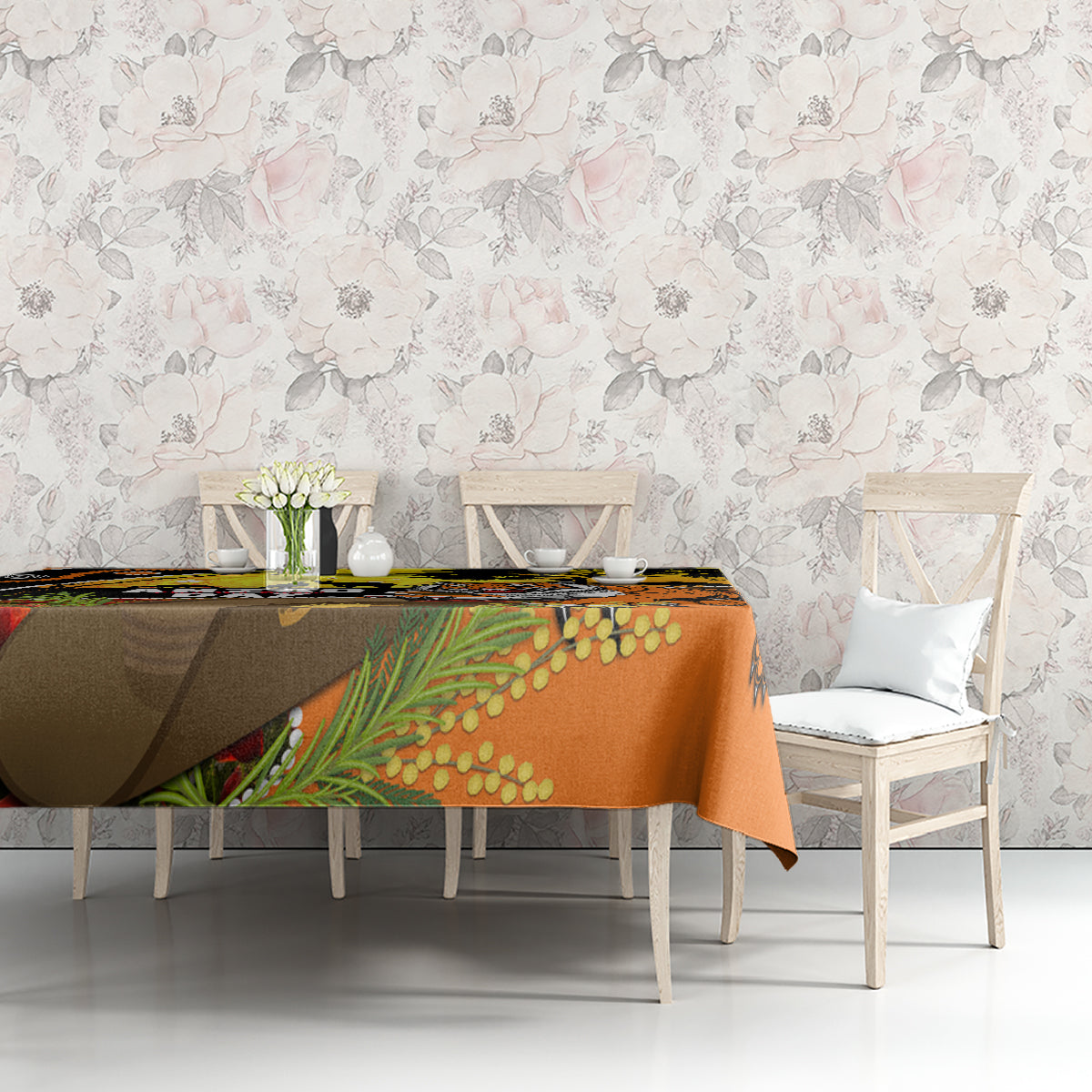 Tigers Rugby ANZAC Day Tablecloth Wests Mascot Rosemary Starry Night