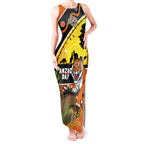 Tigers Rugby ANZAC Day Tank Maxi Dress Wests Mascot Rosemary Starry Night