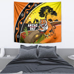 Tigers Rugby ANZAC Day Tapestry Wests Mascot Rosemary Starry Night