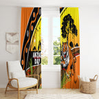 Tigers Rugby ANZAC Day Window Curtain Wests Mascot Rosemary Starry Night