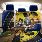 Warriors Rugby ANZAC Day Back Car Seat Cover New Zealand Wahs Tiki Mascot Rosemary Starry Night
