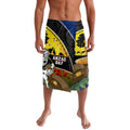 Warriors Rugby ANZAC Day Lavalava New Zealand Wahs Tiki Mascot Rosemary Starry Night
