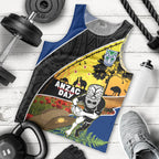Warriors Rugby ANZAC Day Men Tank Top New Zealand Wahs Tiki Mascot Rosemary Starry Night