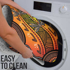 Australian Dragonfly Indigenous Art Bathroom Set