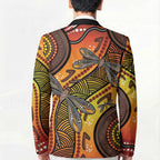 Australian Dragonfly Indigenous Art Blazer