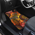 Australian Dragonfly Indigenous Art Car Mats
