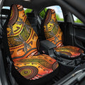 Australian Dragonfly Indigenous Art Car Seat Cover