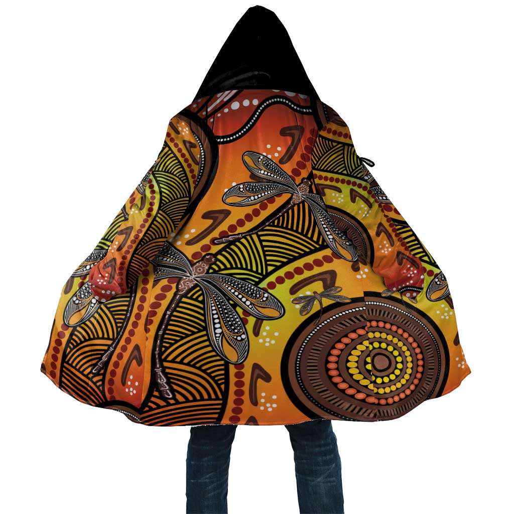 Australian Dragonfly Indigenous Art Cloak