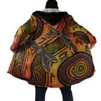 Australian Dragonfly Indigenous Art Cloak