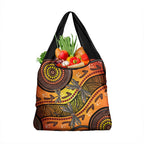 Australian Dragonfly Indigenous Art Grocery Bag