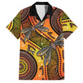 Australian Dragonfly Indigenous Art Hawaiian Shirt