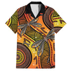 Australian Dragonfly Indigenous Art Hawaiian Shirt