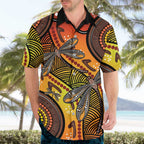 Australian Dragonfly Indigenous Art Hawaiian Shirt