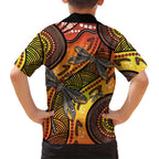 Australian Dragonfly Indigenous Art Hawaiian Shirt
