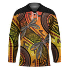 Australian Dragonfly Indigenous Art Hockey Jersey