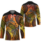 Australian Dragonfly Indigenous Art Hockey Jersey